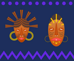 Unique Indigenous People Vectors