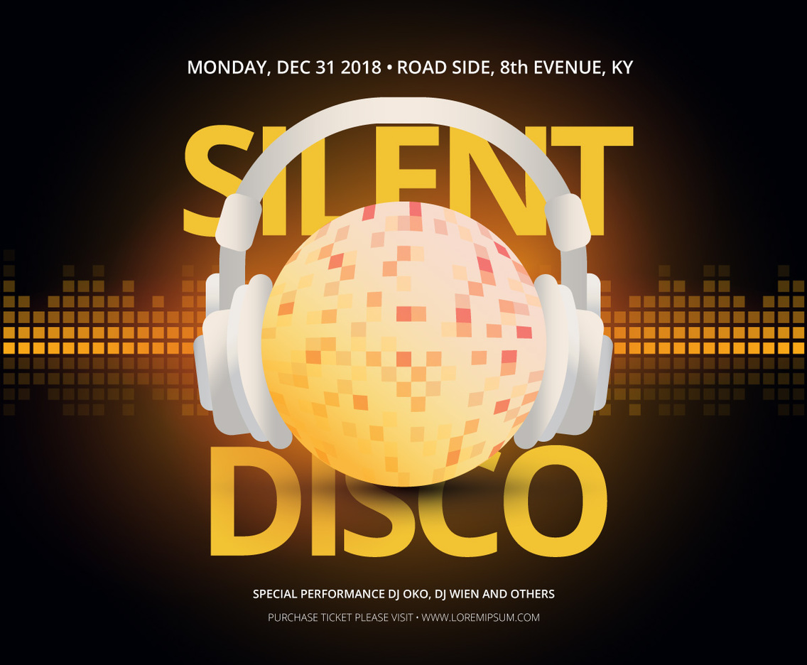 Retro Party and Gathering Poster Template