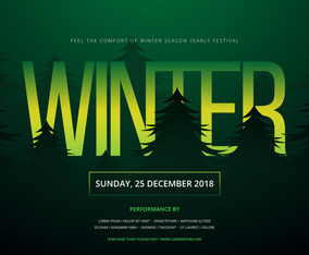 Retro Party and Gathering Poster Template