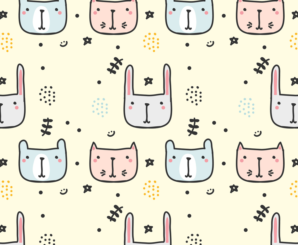 Childish Doodle Pattern