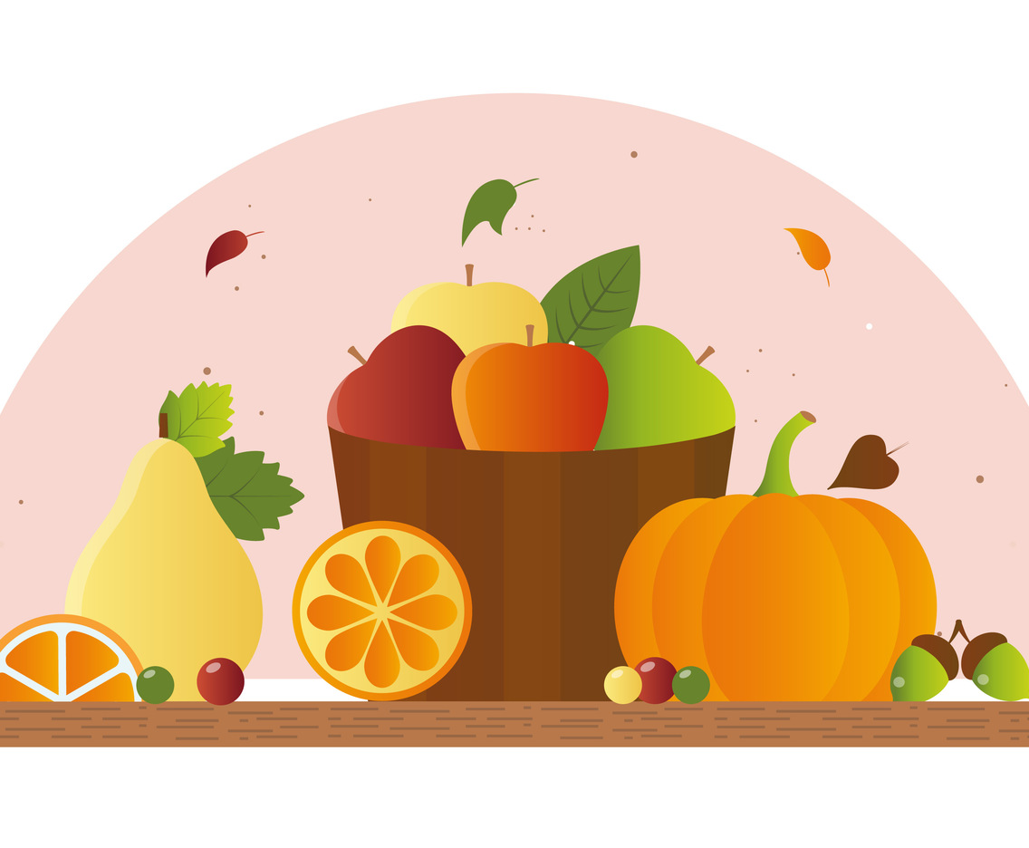 Vector Autumn Elements and Illustration