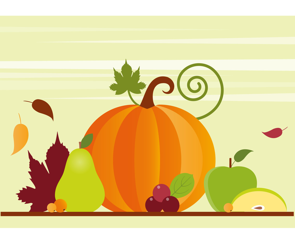 Thanksgiving  Background Illustration