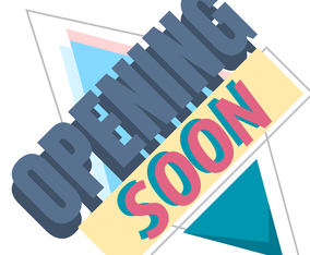 Opening Soon Sign