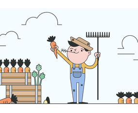 Farmer Vector