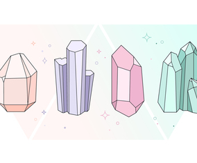 Crystals Vector