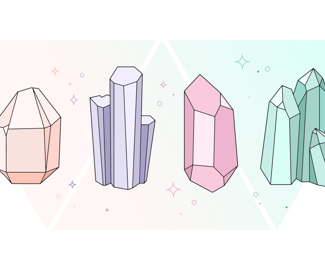 Crystals Vector