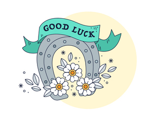 Lucky Horseshoe Vector
