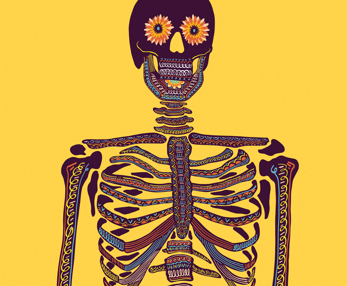Day of The Dead Vector Design
