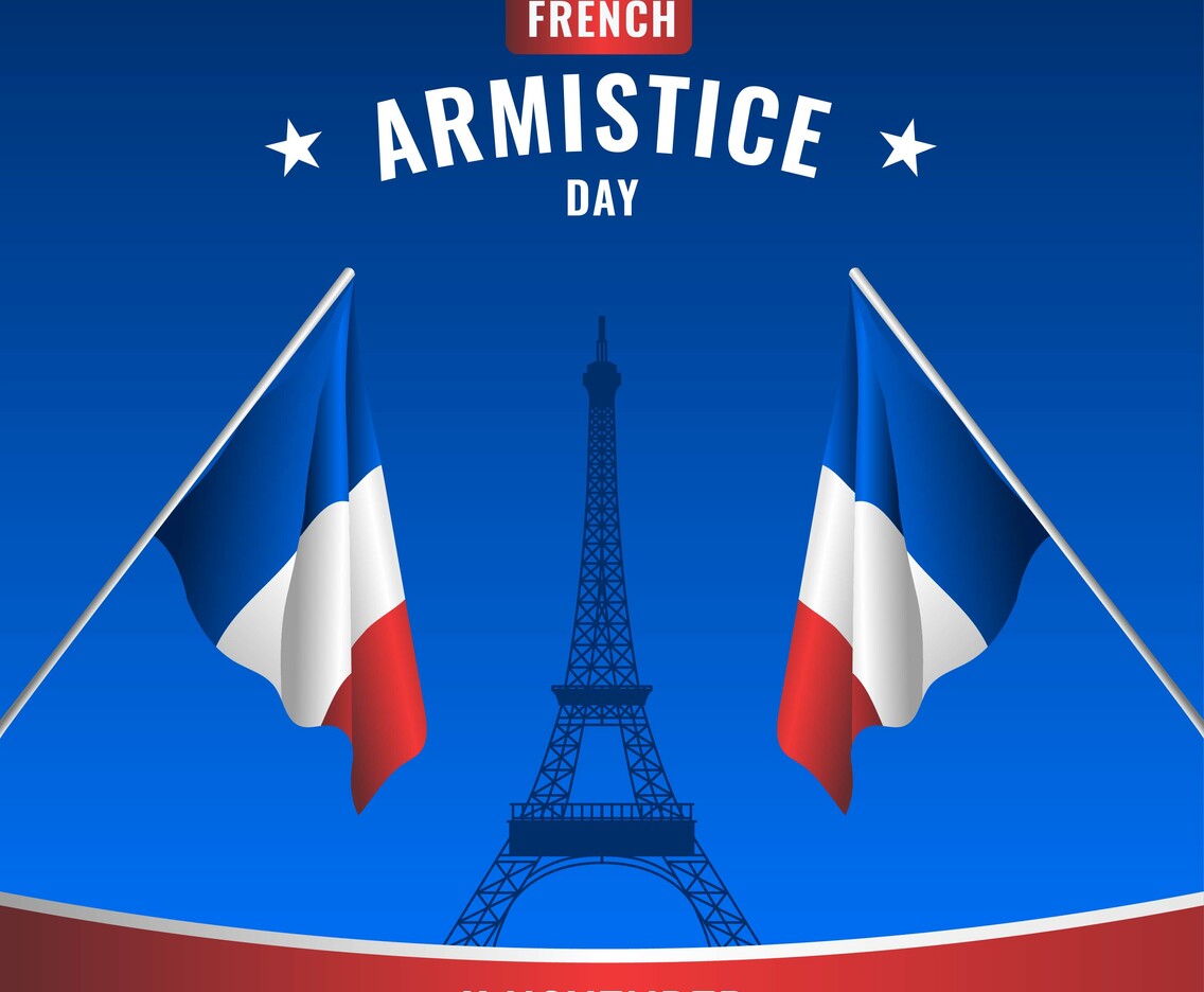 French Armistice Day Vector
