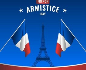French Armistice Day Vector