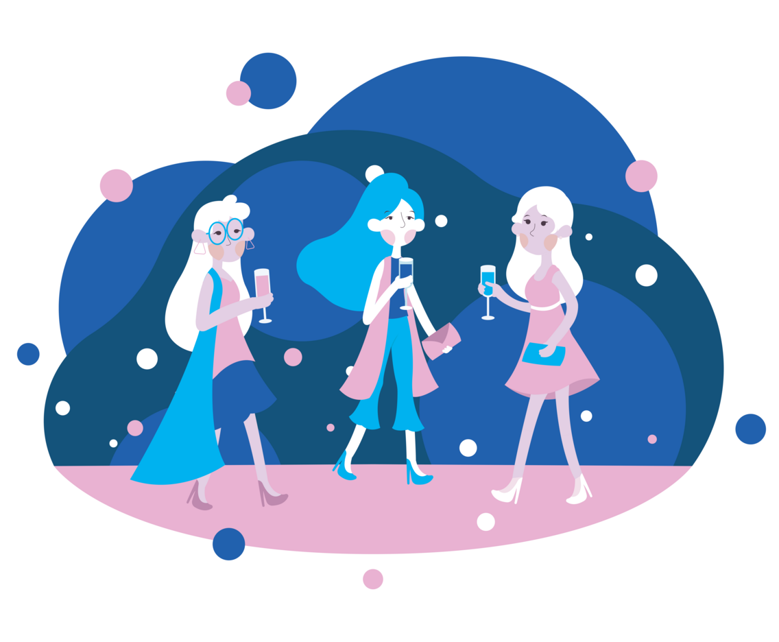 Parties and Gatherings Vector