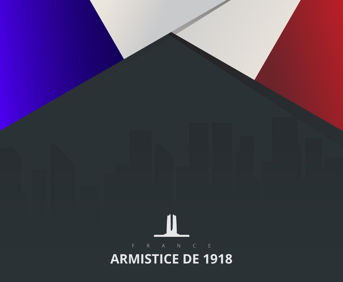 France Abstract flag and black background. French flag.