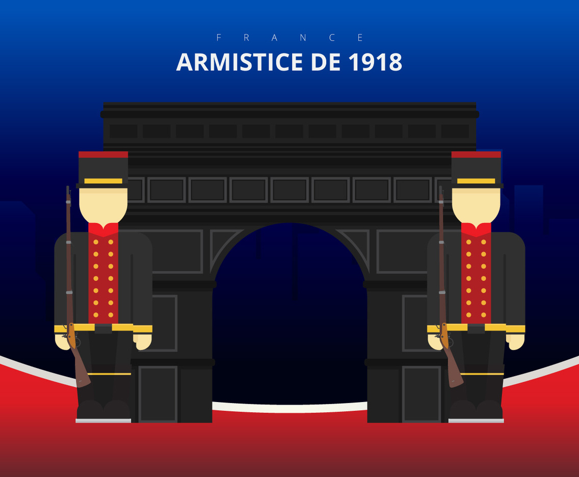 France Abstract flag and black background. French flag.