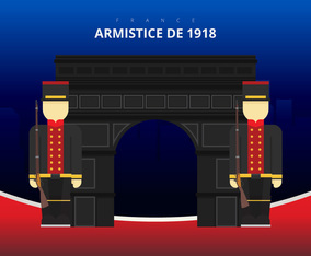 France Abstract flag and black background. French flag.