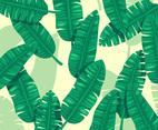Banana Leaf Pattern Vector
