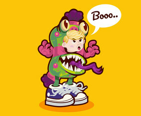 Kids Costume Monster