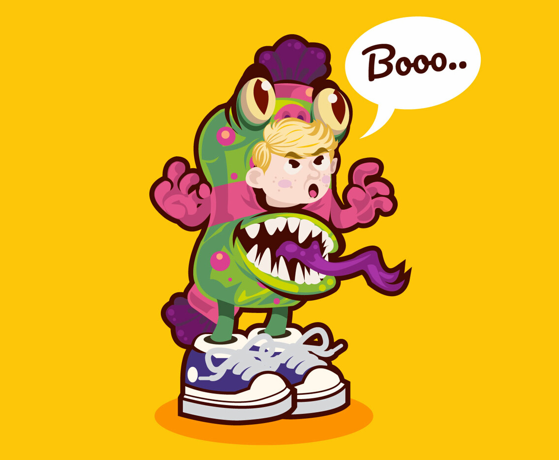 Kids Costume Monster