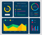 Chart UI Kit Vector
