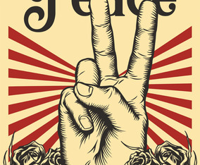 Peace Poster Vector design