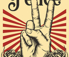Peace Poster Vector design
