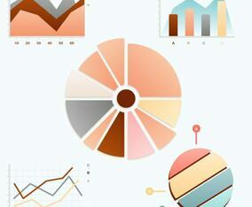 UI Grandient Chart Elements