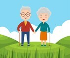 Grandparents Vector