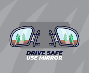 Rear View Mirror Vector