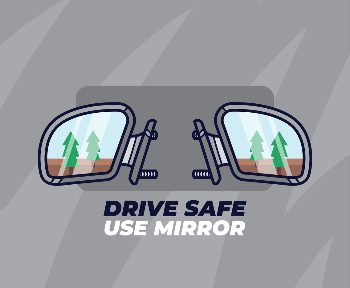 Rear View Mirror Vector