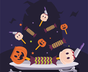 halloween candy