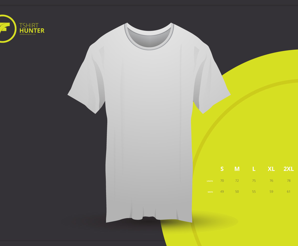 Realistic T-Shirt Mock Up Template