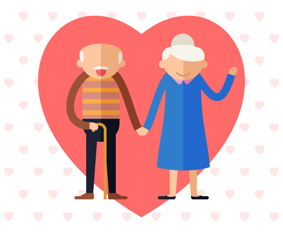 Unique Grandparents Vectors