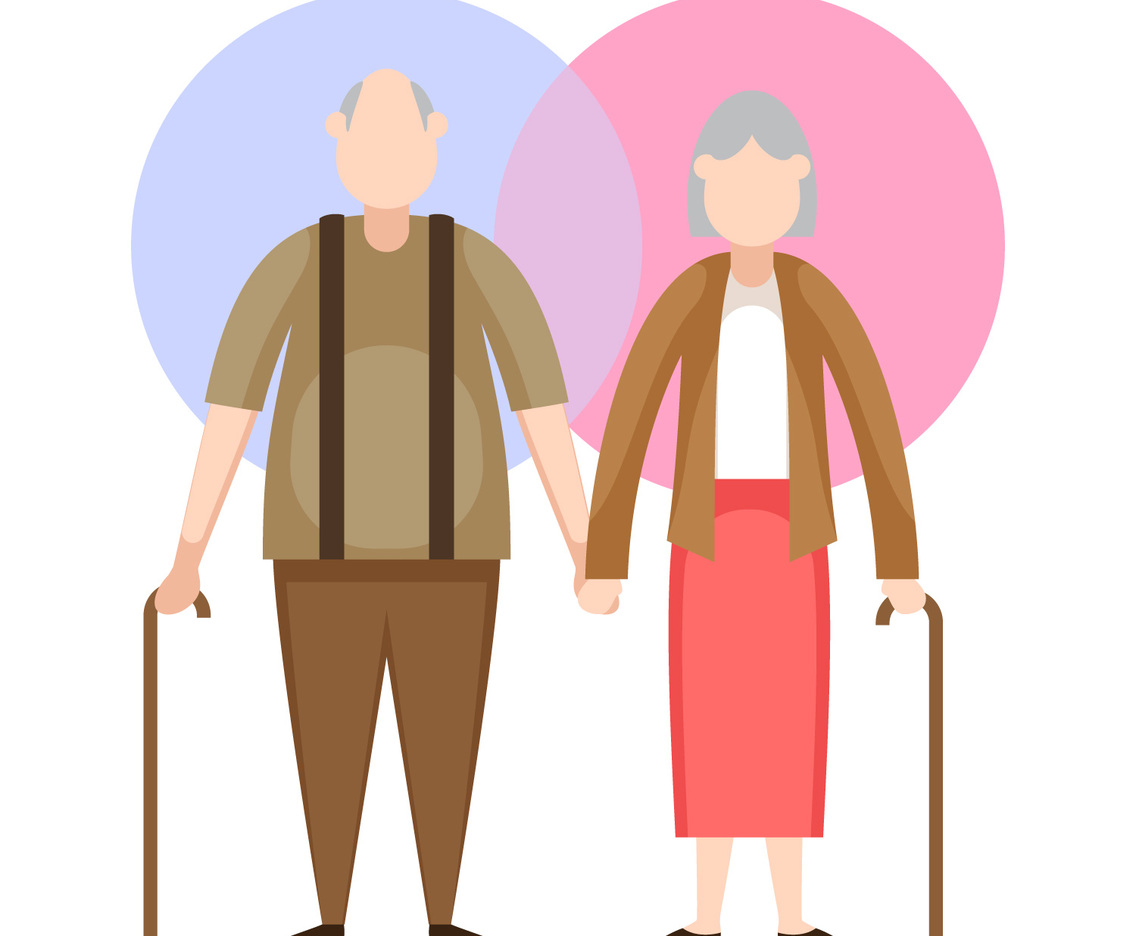 Unique Grandparents Vectors