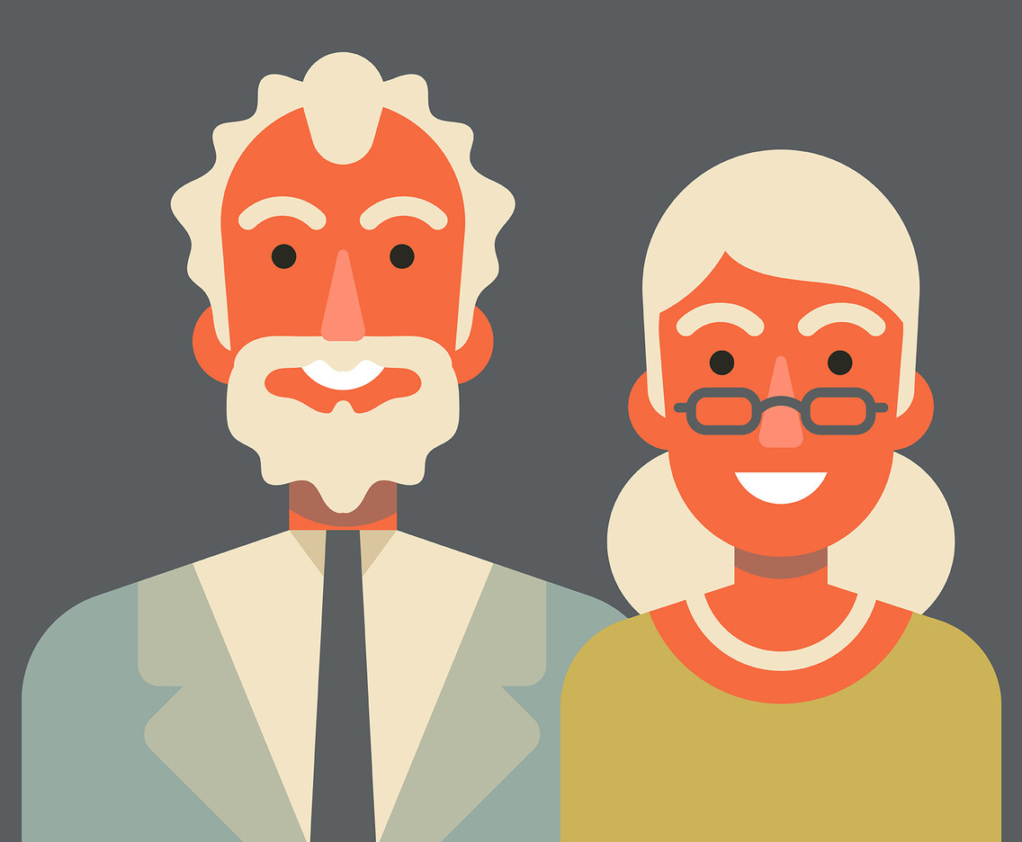 Grandparents Illustration