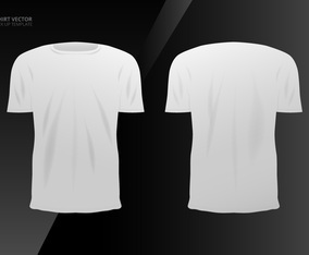 Realistic T-Shirt Mock Up Template