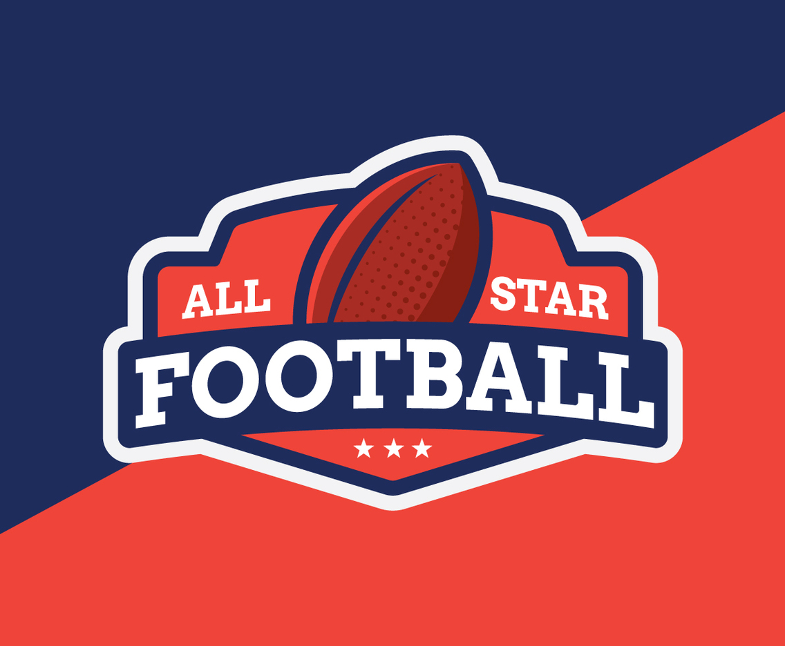 All Star Football Emblem
