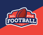 All Star Football Emblem