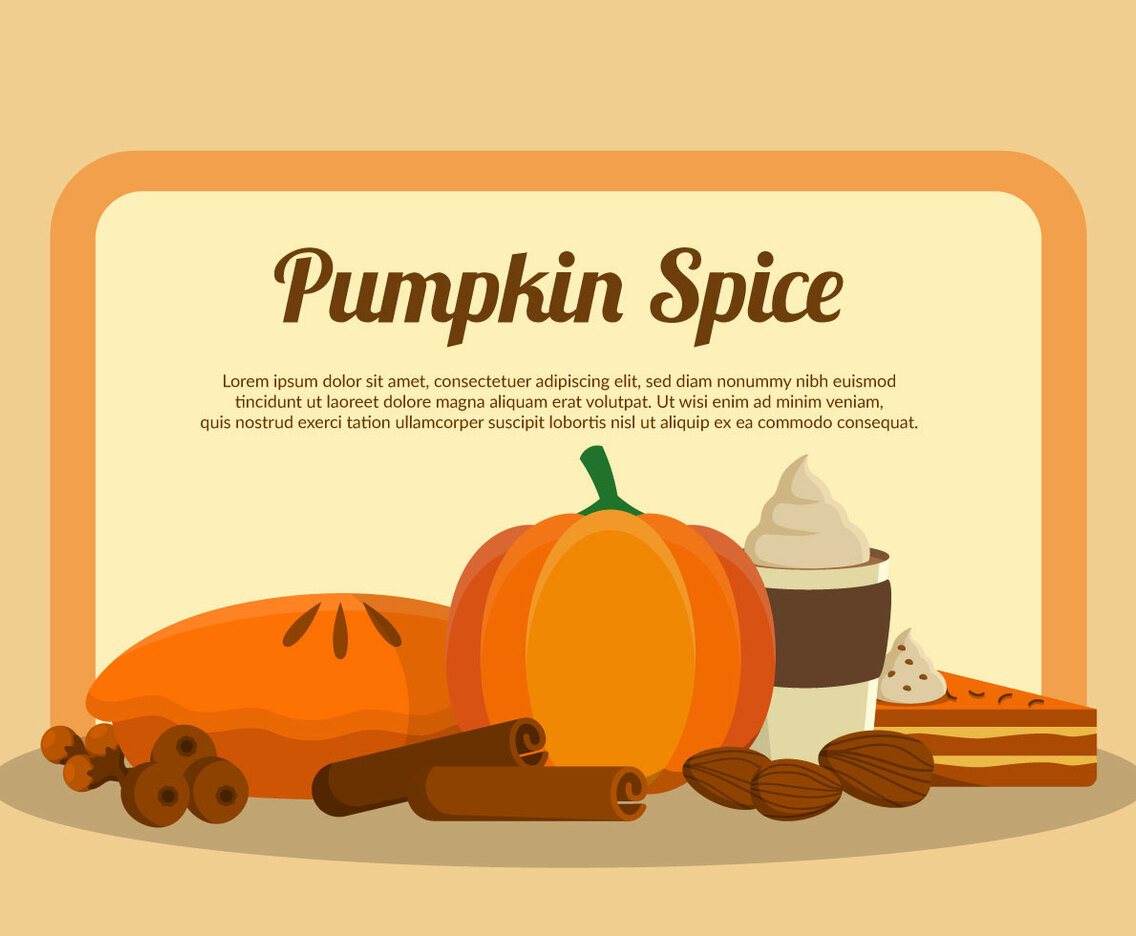 Pumpkin Spice Illustration