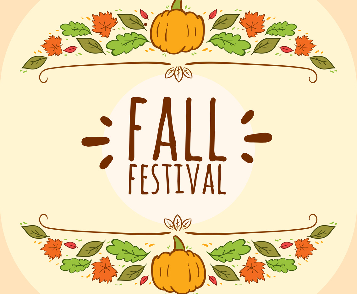 Hand Drawn Fall Fastival Vector