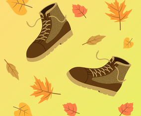 Fall Boots For Men Vector