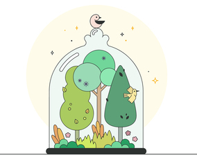 Secret Garden Vector