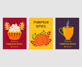 Pumpkin Spice Vector Illustration