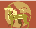 Dog And Monkey Vector