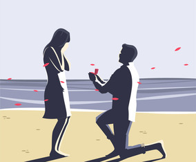 Free engagement - Vector Art