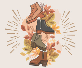 Collection of Various Types of Fall Boots