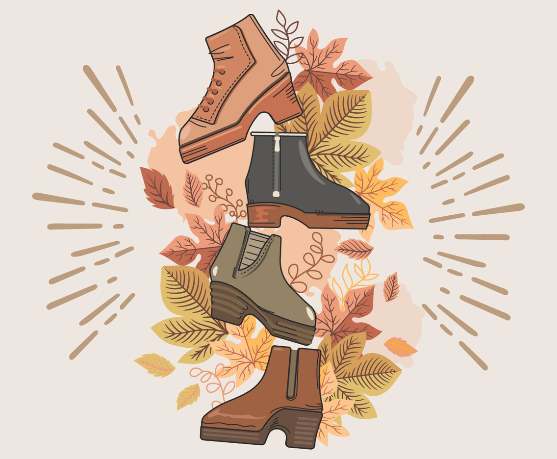 Collection of Various Types of Fall Boots
