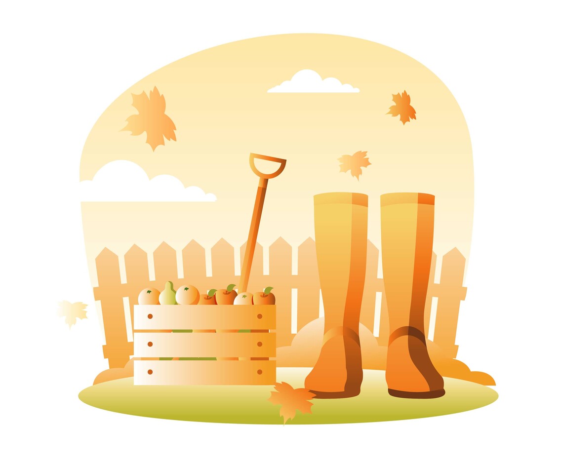 Fall Boots Vector