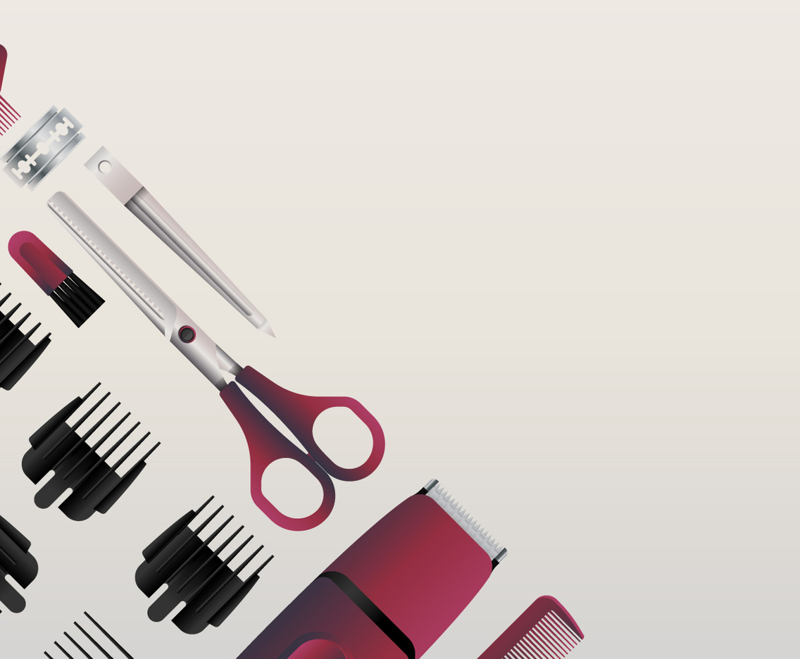 Realistic Salon Tools and Equipment