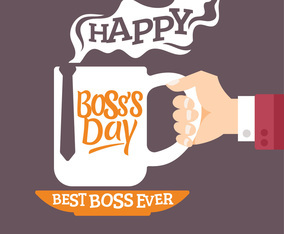 World's Best Boss Mug Illlustration