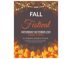 Fall Festival Flyer Template