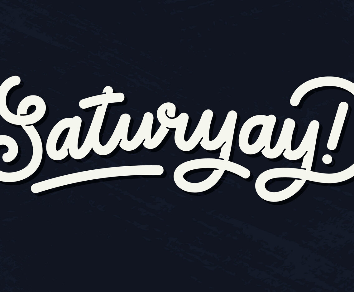 Saturyay Lettering